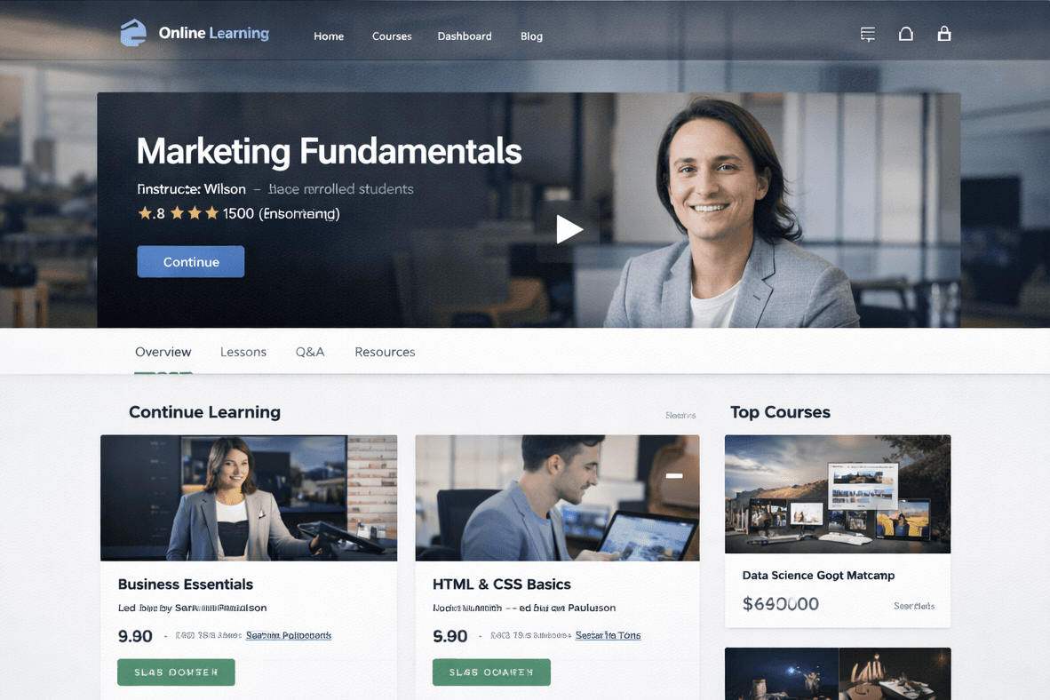 Online Learning Platform